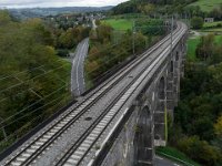 DJI 0346 : DJI, Tournay, aerial, architecture, bridge, drone, railway