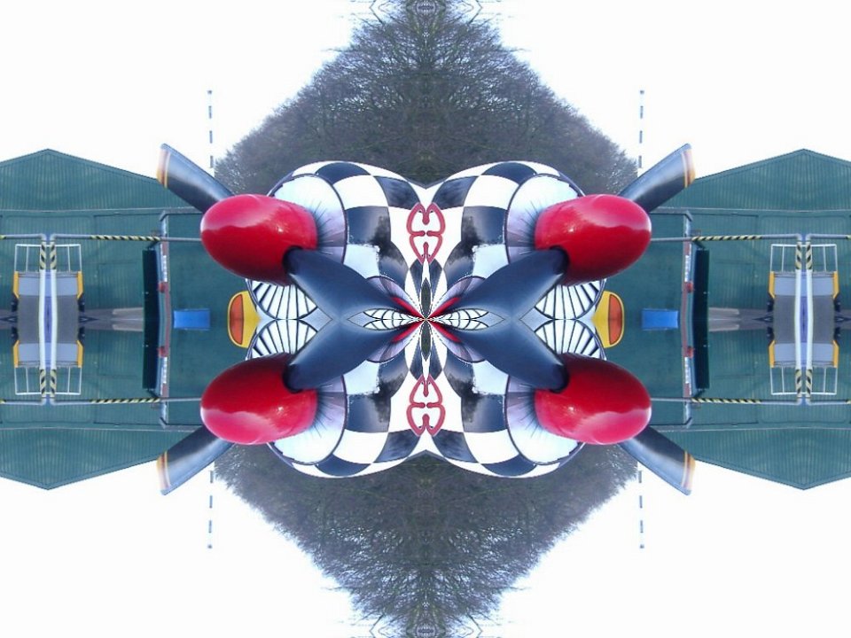 Yak kaleidoscope x 4
