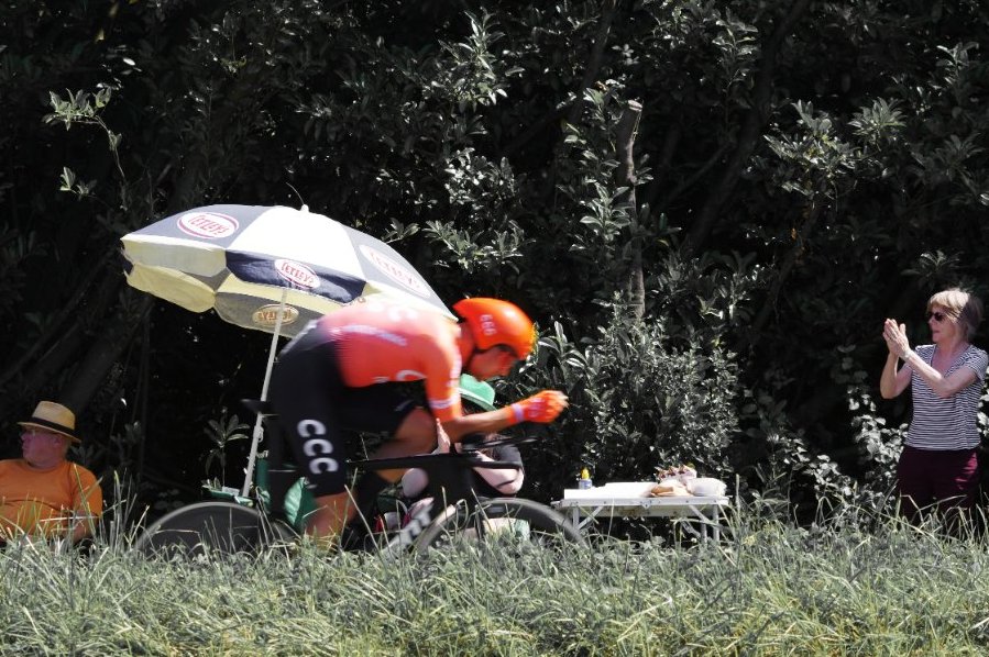 Vuelta Time trial around Pau vinyards